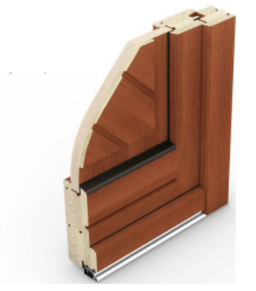 coupe porte en bois