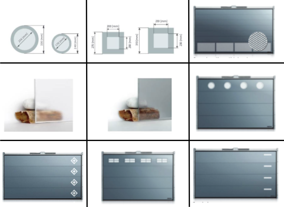 options pour porte de garage